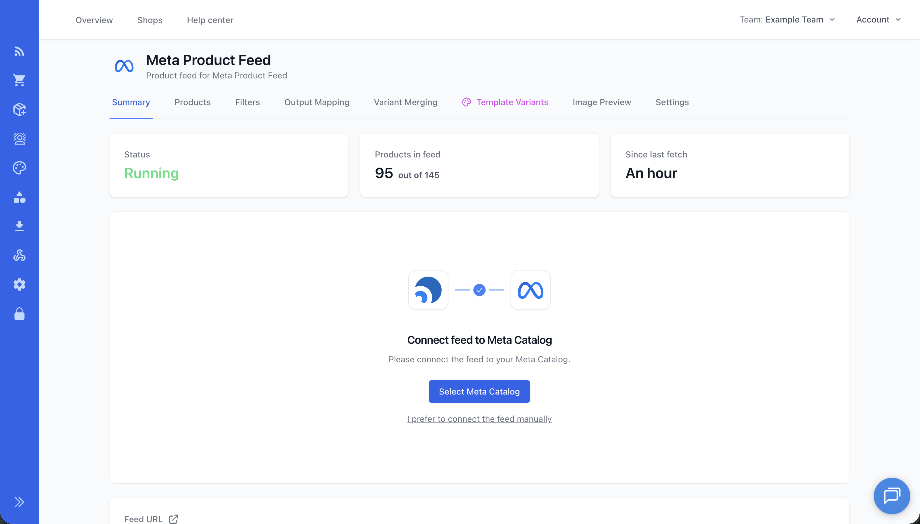 Connect Meta Product Feed to Meta Catalog